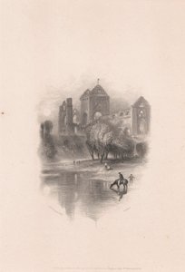 New Abbey, nær Dumfries af William Miller