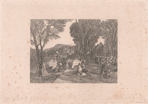 Paladset La Belle Gabrielle af William Miller