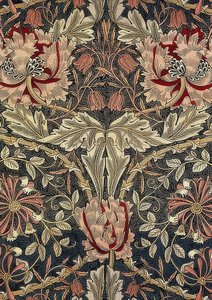 Dekorationsstof. 1876-90 af William Morris