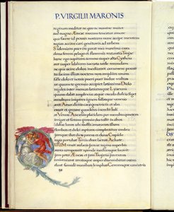Dido and Cupid, page 26 from Virgil "s" Aeneid "dani af William Morris