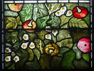Blomsterdetalje af William Morris