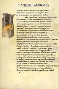 Helen hiding in the Temple of Vesta, page 50 from Virgil "s" Aeneid "dani af William Morris