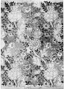 Norwich mønster tapet, 1889 1934. af William Morris
