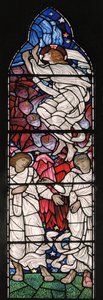 The Ascension, 1881 (farvet glas) af William Morris