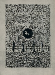 Titelside til A Book of Verse, af William Morris, 1870. af William Morris