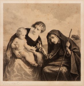 Spåkonen af William Morris Hunt