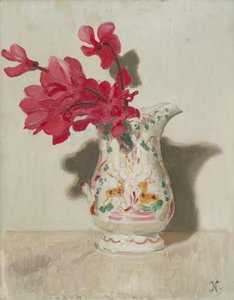 Cyclamen, ca. 1937 (olie på panel) af William Nicholson