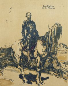 Don Quixote de la Mancha, illustration fra 