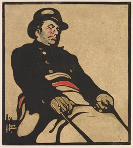 London typer: buschauffør af William Nicholson