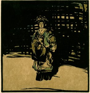 Sada Yacco, ca. 1902 (chromolitho) af William Nicholson