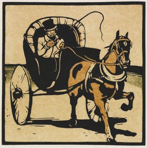Cabriolet af William Nicholson