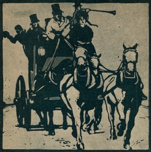 De fire i hånden, c1898, 1935. af William Nicholson