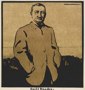 Tolv portrætter: Cecil Rhodes af William Nicholson