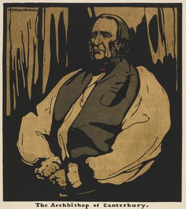 Tolv portrætter: Ærkebiskoppen af Canterbury af William Nicholson