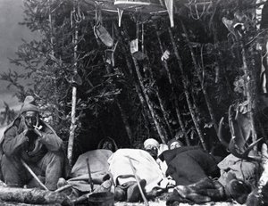Life of the Trapper i Canada, foto af Nottman, omkring 1890.