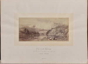 Udsigt over Saguenay af William Notman