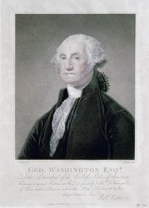 Portræt af George Washington, 1798 af William Nutter