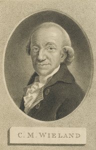 Portræt af digteren og forfatteren Christoph Martin Wieland 1733-1813, 1800.