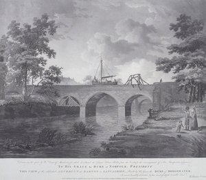 Akvædukten ved Barton, nær Manchester, 1793 af William Orme