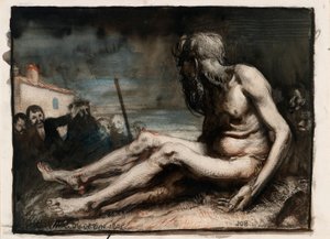 Job på møddingen af William Orpen