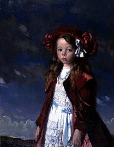 Portræt af Miss Harmsworth, udst.1933 af William Orpen