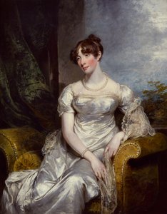 Portræt af Louisa, Lady Lovaine, senere grevinde af Beverley (olie på lærred)