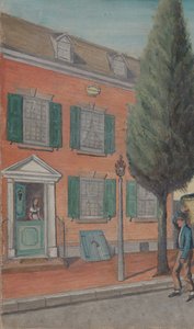 Te Rusk and Brick House, 1870