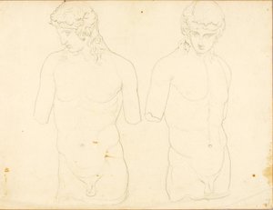 Eros (Vatikanet nr. 250), to visninger af William Page