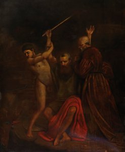 Moses, Aron og Hur på Horeb-bjerget, 1857.
