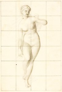 Venus guider Eneas og trojanerne til den latinske kyst (studie af Venus) af William Page