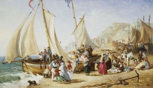 En dagstur, Ramsgate, 1854