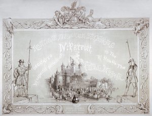 Overborgmester Thomas Johnson og hans følge går om bord fra Tower of London, 1840 af William Parrott