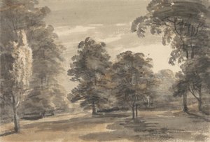 En Glade in a Wood af William Pars