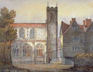 Church of St Katherine ved Tower, Stepney, London, 1815 af William Pearson