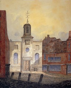 Udsigt over Holy Trinity Church, Minories, City of London, 1810