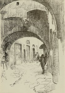Buer, Via Strozzi af William Penhallow Henderson