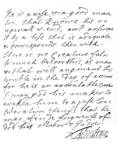 Et brev fra William Penn fra Pennsylvania, slutningen af det 17.-begyndelsen af det 18. århundrede, 1840. af William Penn