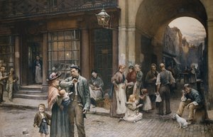 Lørdag nat, 1898 af William Permeanus Cornish