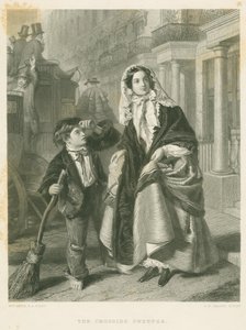 Bleak House: The Crossing Sweeper af William Powell Frith