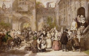 Kommer af alder i gammel tid, 1907 af William Powell Frith