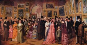 Privat udsigt på Royal Academy, 1881, 1883 1935