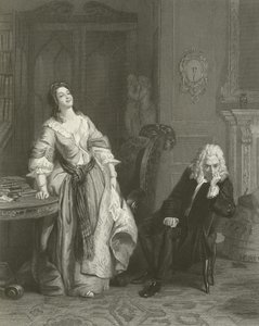 Den afviste digter af William Powell Frith