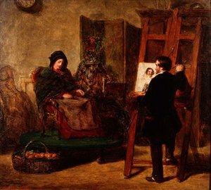 Den søvnige model af William Powell Frith