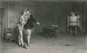 Prins Henrik, Points og Falstaff, Kong Henrik IV, første del af William Quiller Orchardson