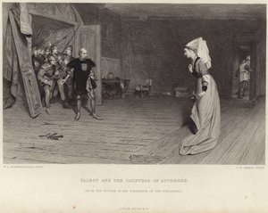 Talbot og grevinden af Auvergne af William Quiller Orchardson