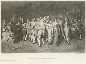Sværdens Dronning (dybtryk) af William Quiller Orchardson