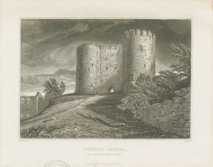 Dudley Castle - The Keep: engraving, nd [c1828] dani