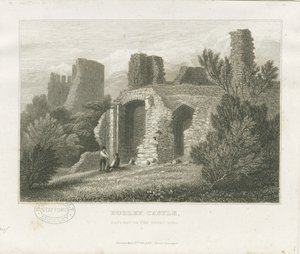 Dudley Castle - The Keep: gravering, nd [c1831] (tryk) af William Radclyffe