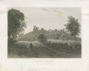 Dudley Castle: stålgravering, nd [c1831] (tryk) af William Radclyffe