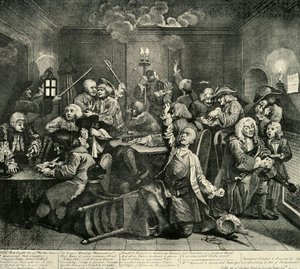 Spil på Whites Club, 1734, 1925.